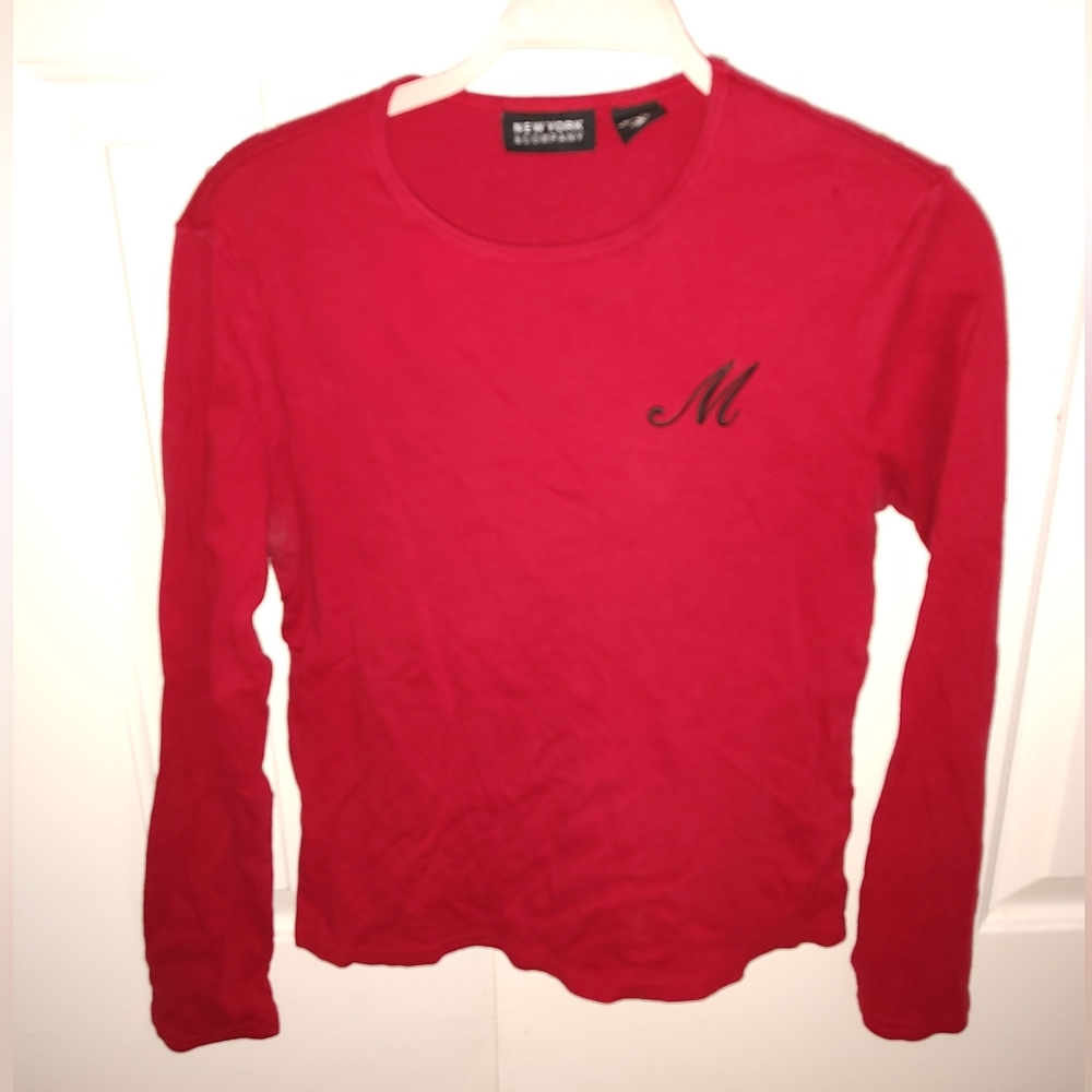 New York & Company monogram top